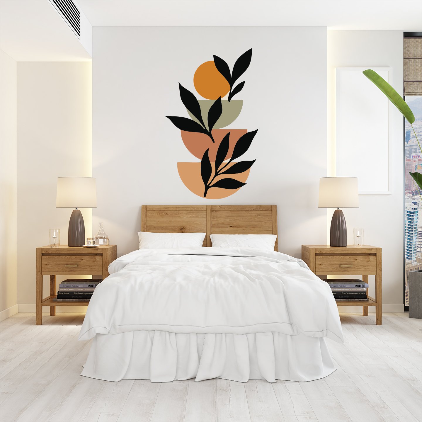 Boho Art for Wall Just peel and Stick decorative masterpiece for home decor